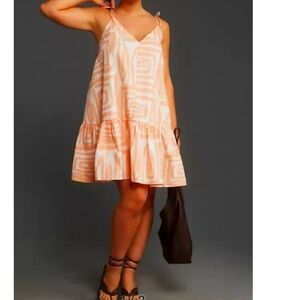 Xsmall mauve brand peach sundress
